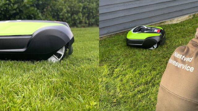 Leje af robotplæneklipper